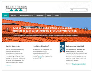 Homepage van www.dakmeester.nl